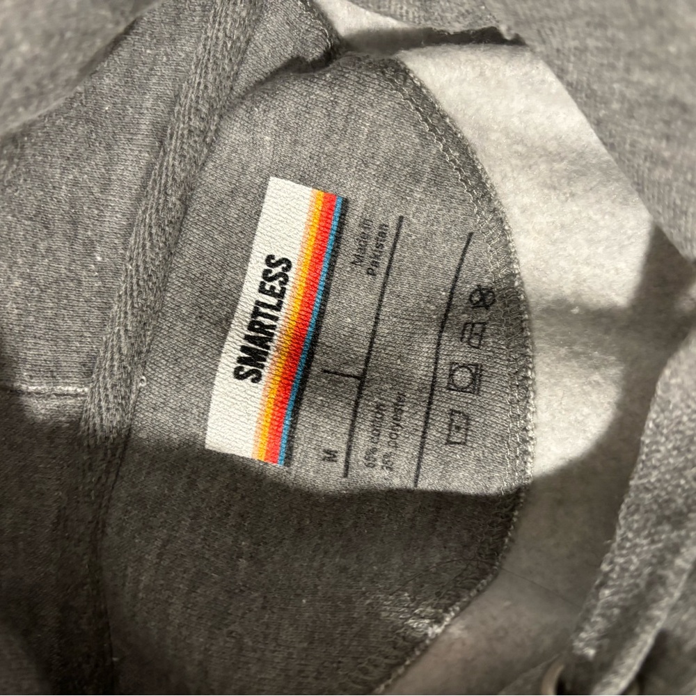 Gray Smartless Podcast unisex Hoodie - Picture 5 of 5